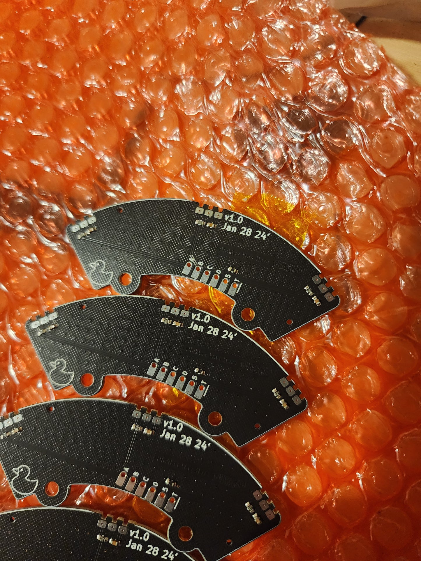 Fudged Hall sensor replacement board